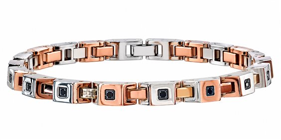Bracciale 4US: Cesare Paciotti Uomo in Acciaio 4UBR8505 - 4UBR8505